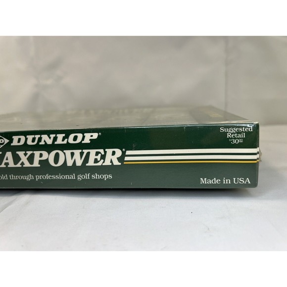 Vintage Dunlap Golf Balls MAXPOWER 15 Ball Bonus Pack New Sealed - Picture 4 of 4